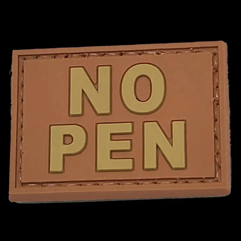 NO PEN PVC Patch