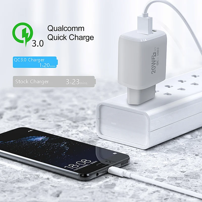 New 20W High conversion rate Fast charge agreement mini portable wall phone 20w PD For iphone 12 charge