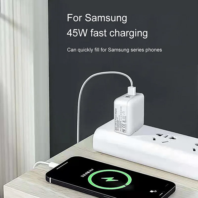 65W Gan Fast Charging Foldable Plug Wall Charger Adapter