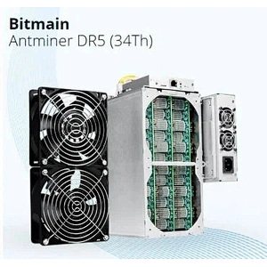 Nuevo Stock Bitmain Antminer Dr5 35th / S Blake256r14 Asic Miner Dcr Miner Antminer Dr5