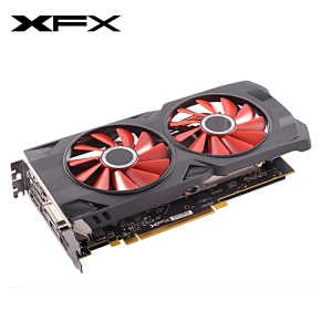 XFX AMD Radeon RX 580 ARMOR 8G Tarjeta gráfica para juegos usada con 8GB de memoria de 256 bits para escritorio