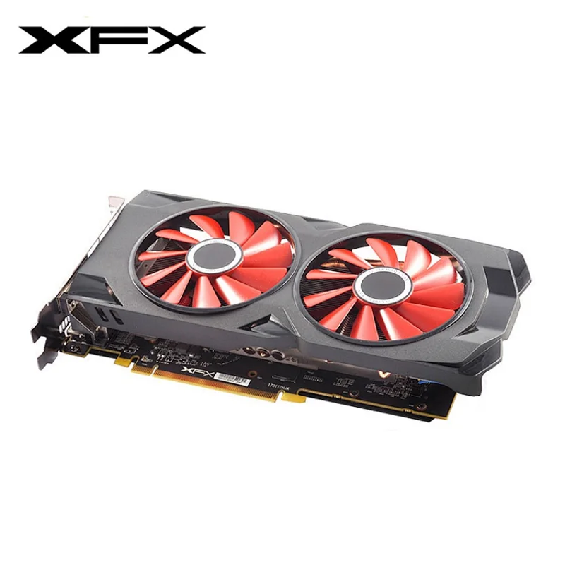 100% XFX Video Card RX 570 4GB 8GB Graphics Cards for AMD RX 570 VGA 4G DisplayPort Second Hand