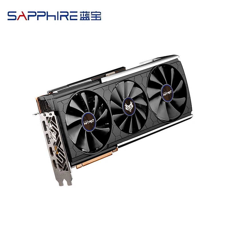 Sapphire Radeon Nitro + RX 5700 Tarjeta gráfica de 8GB Tarjeta de video RX 5700 para juegos
