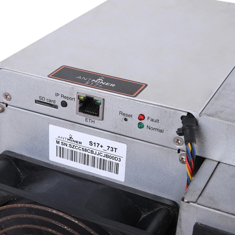 Bitmain utilizó Asic Btc Bch Miner Antminer S17 PRO 53th / S con PSU Bitcoin Miner