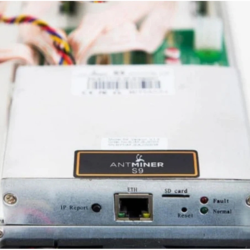 En las ventas utilizó el minero Antminer S9 S9I S9j 13.5t 14t 14.5t mineros de blockchain del minero del bitcoin
