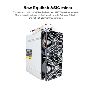 La máquina más rentable Bitmain Antminer Z15 420K 1510W 420ksol / S Equihash Bitmain Asic Miner