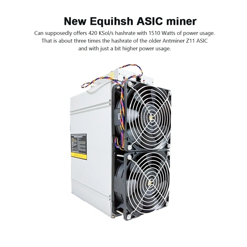 La máquina más rentable Bitmain Antminer Z15 420K 1510W 420ksol / S Equihash Bitmain Asic Miner