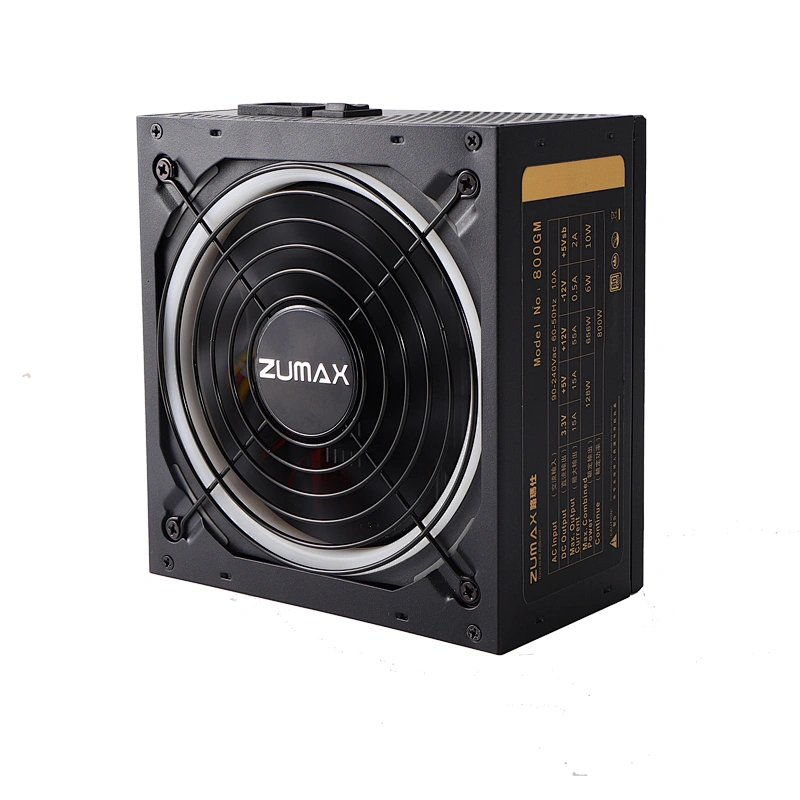High quality Full Modular RGB fan power supply 650W 80+ Gold efficiency computer power supply
