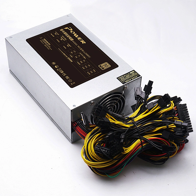 High quality new 2000w atx gold gpu powersupply pc power supply gaming