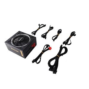 High quality Full Modular RGB fan power supply 650W 80+ Gold efficiency computer power supply