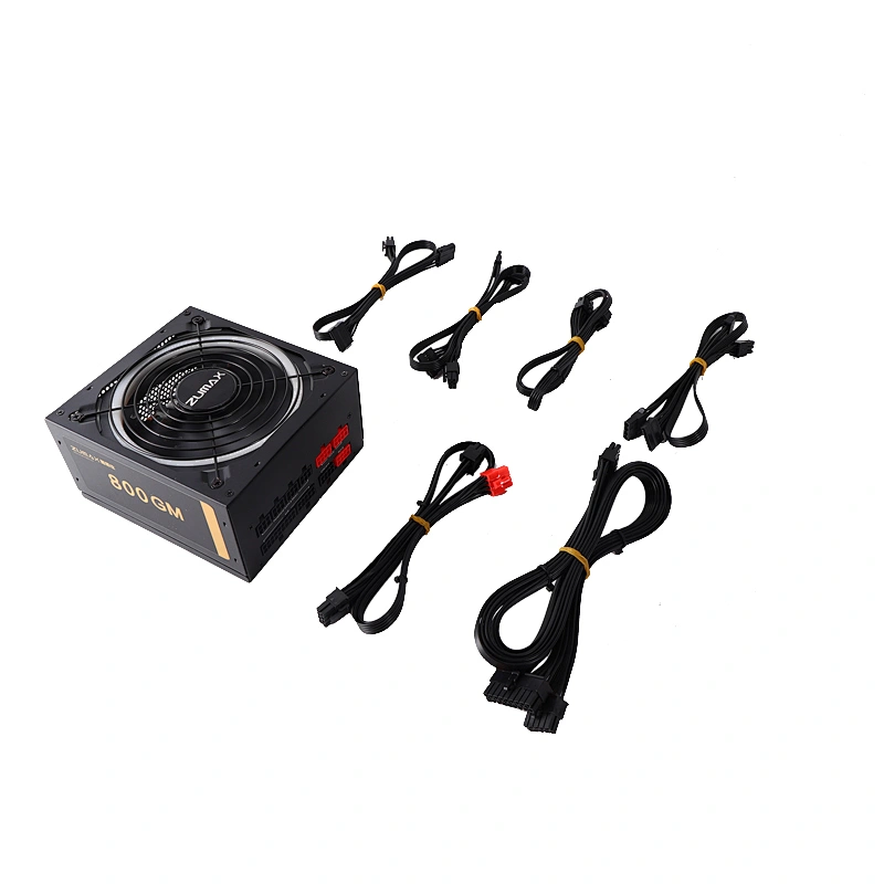 High quality Full Modular RGB fan power supply 650W 80+ Gold efficiency computer power supply