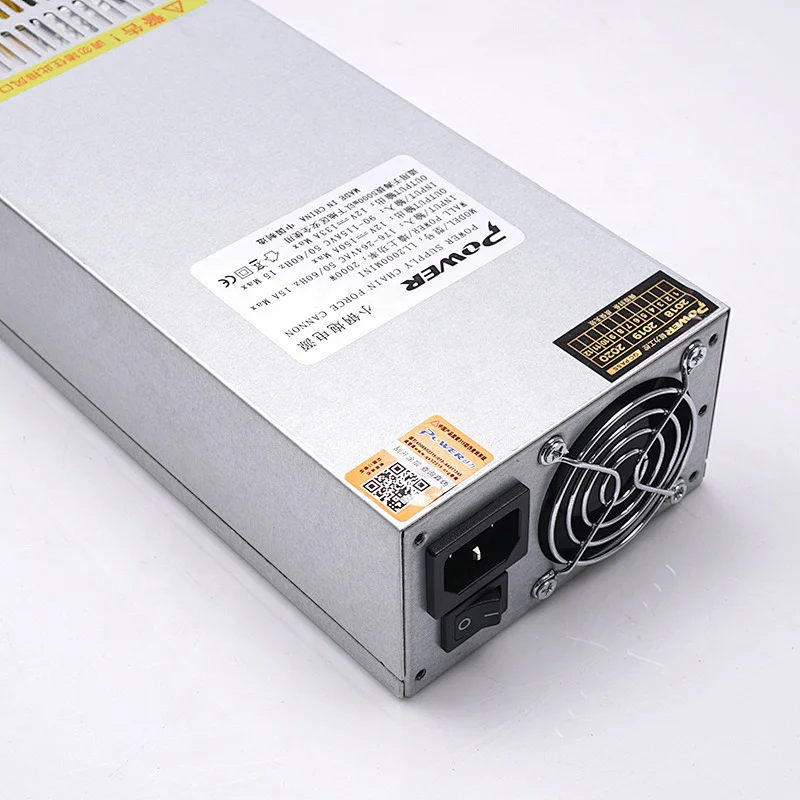 quality and quantity assured power supply chain force cannon 2500w psu