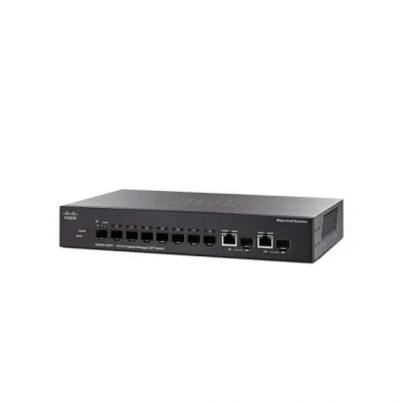 Conmutador SFP administrado Gigabit de 10 puertos Cisco Sg350-10SFP