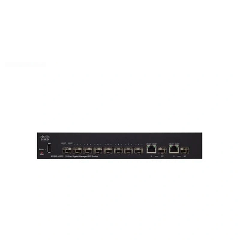 Conmutador SFP administrado Gigabit de 10 puertos Cisco Sg350-10SFP