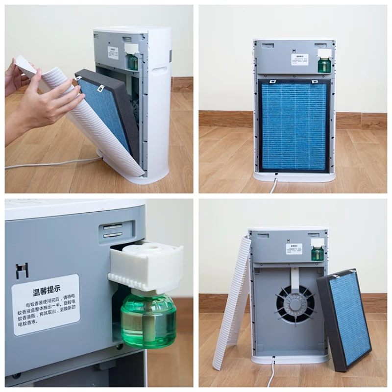 HOKO Guangzhou air purifier active carbon filter deodorizer and mosquito repellent air purifier