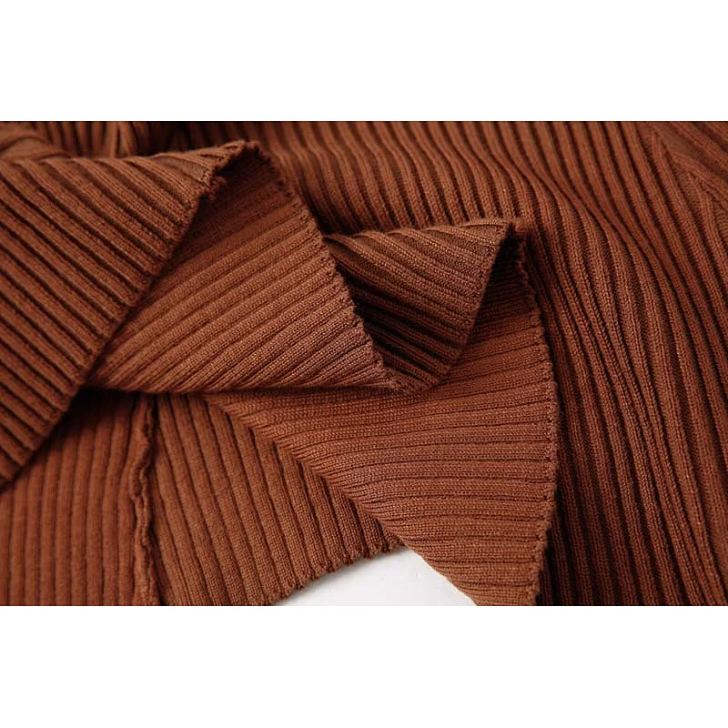 Hot sell high quality winter sweater skirt lady sweater skirt
