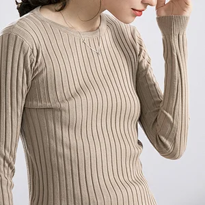 2020 Fashion V-neck Pullover Ladys Knitwear Womens T-shirt Fancy Sweater