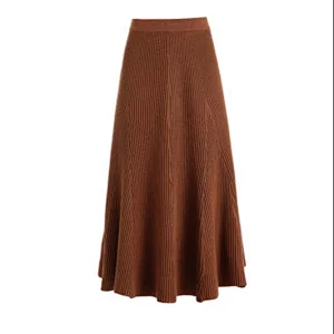 Hot sell high quality winter sweater skirt lady sweater skirt