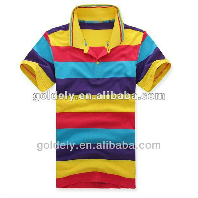 rainbow polo shirt rainbow golf shirt