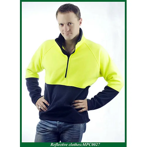 new fashion men's fluorescent safety and sweatshirts with high quality