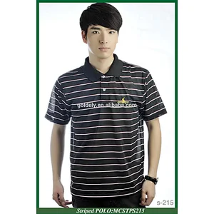 Men's slim fit polo in pique Jersey