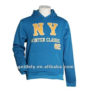 2012 winter cotton pullover hoody for men
