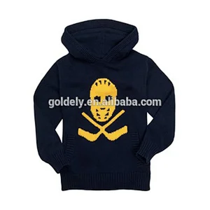 cheap hoodie with skull designs cotton pullover high quality OEM/ODM hoody WIth your pattern