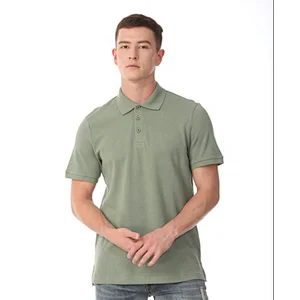 Hot OEM Customized Logo Design Unisex Quick Drying Blank Cotton Golf Sports Polo Shirt