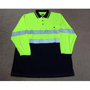safety long sleeve polo t shirt in 2013