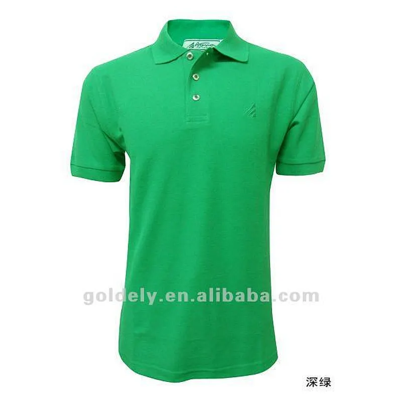Men's high quality plan polo shirt/golf polo shirt/solide polo shirt