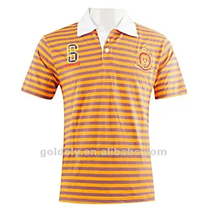 Small engineering stripes polo shirt for boy