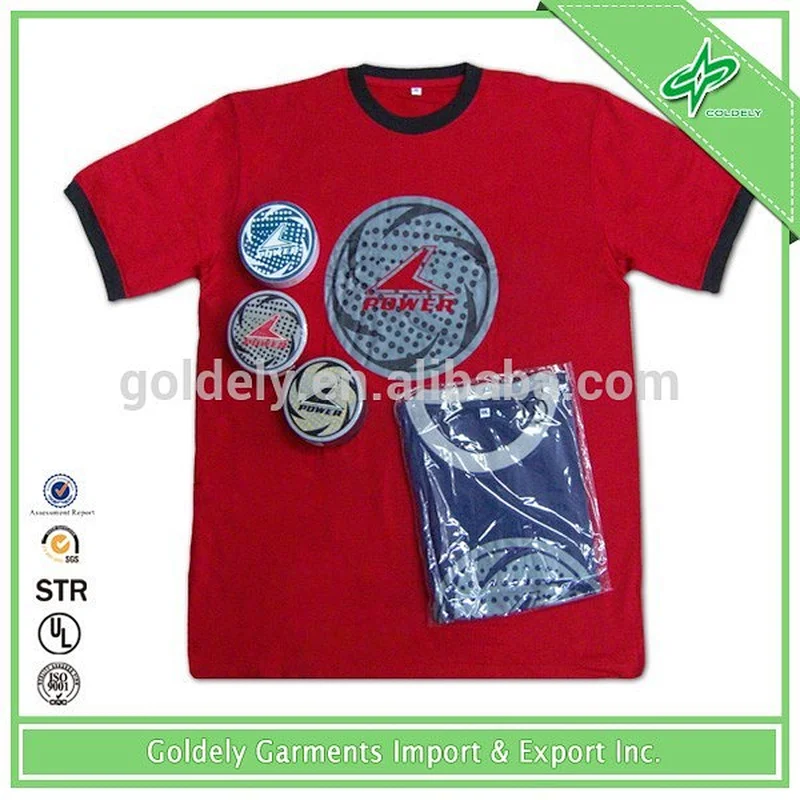 new tin can compressed t-shirt in 100% cotton for men/women/child