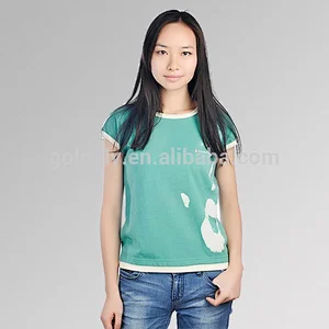 Cheap promotional tshirt ,bulk high quality Women T-Shirt in discount