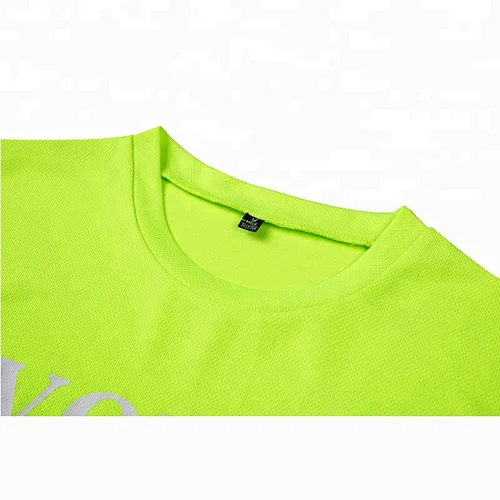 OEM Eco-friendly material custom 100% polyester dry fit plain sports t-shirt