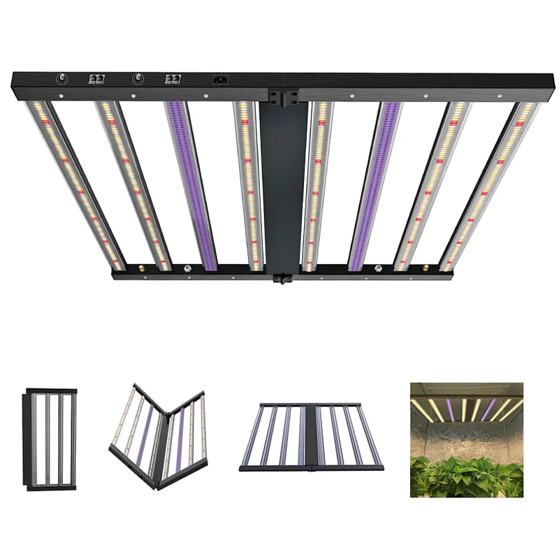 800W led indoor grow lights with IR and UV light bulbs for plants