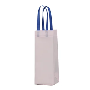 High quality durable waterproof wine shopping tote mini non woven bags
