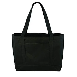 High quality shoulder length handles canvas wholesale tote bags for shopping