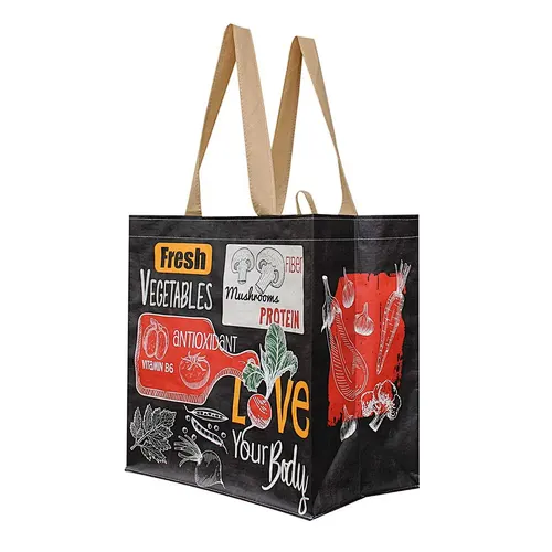 Wholesale Promotion Recycled Custom Logo Eco Friendly Reusable Durable Shopping Non Woven Eco Shopper Bag