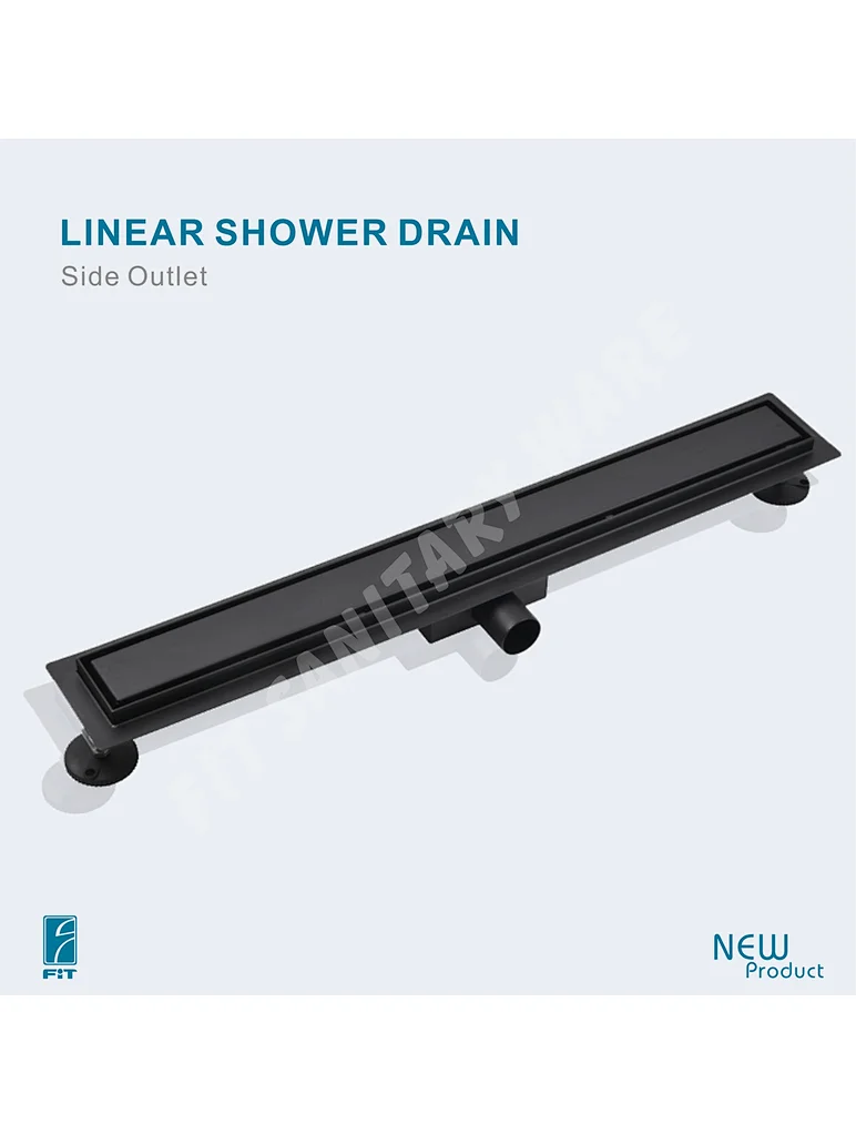 LINEAR SHOWER DRAIN Side Outlet