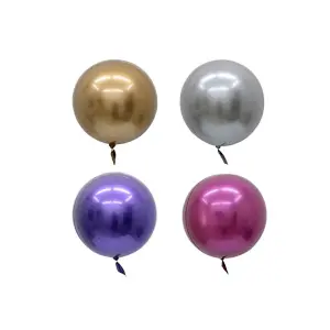 18inch Metelic Bobo balloons Pre-streched