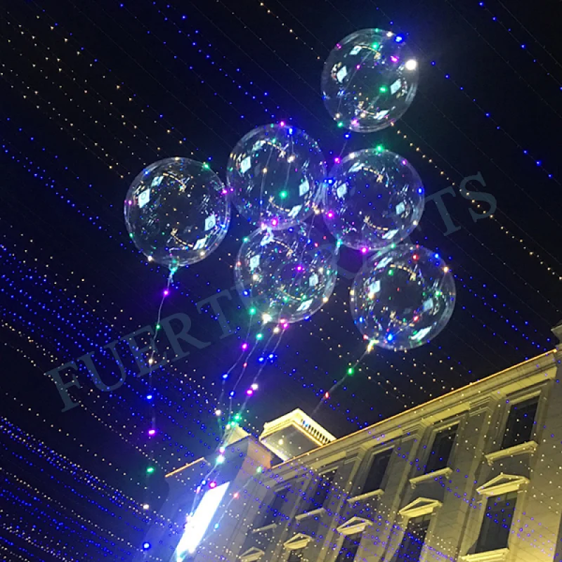 18inch Transparent Bobo balloon pre-steched