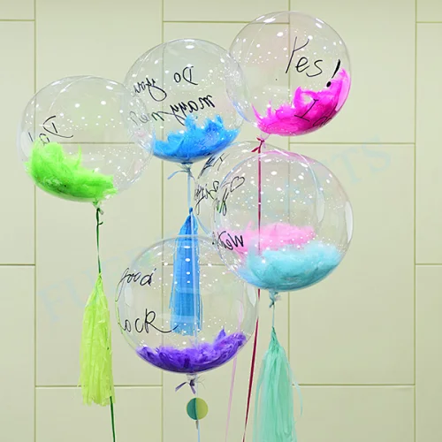 36inch Transparent Bobo Balloons plain