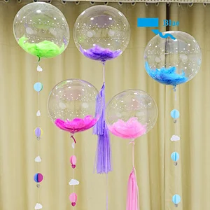 36inch Transparent Bobo Balloons plain