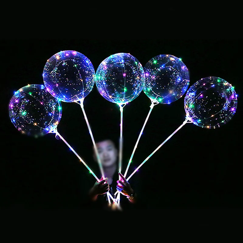 24inch transparent Bobo balloons pre-streched