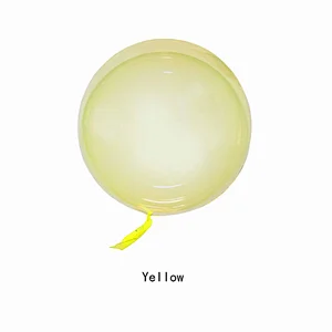 10inch Crystal Round Clear Bobo balloons