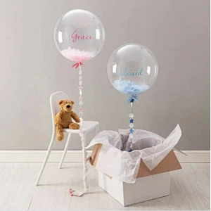 36inch Transparent Bobo balloons pre-streched