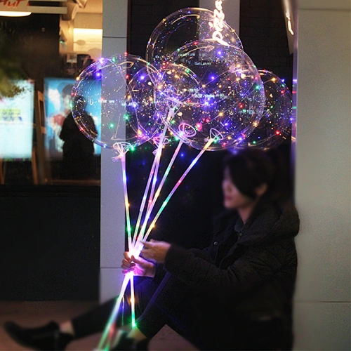 24inch transparent Bobo balloons pre-streched