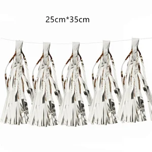 Tassel Tinsel Foil Tassel Party Garland Gold Color