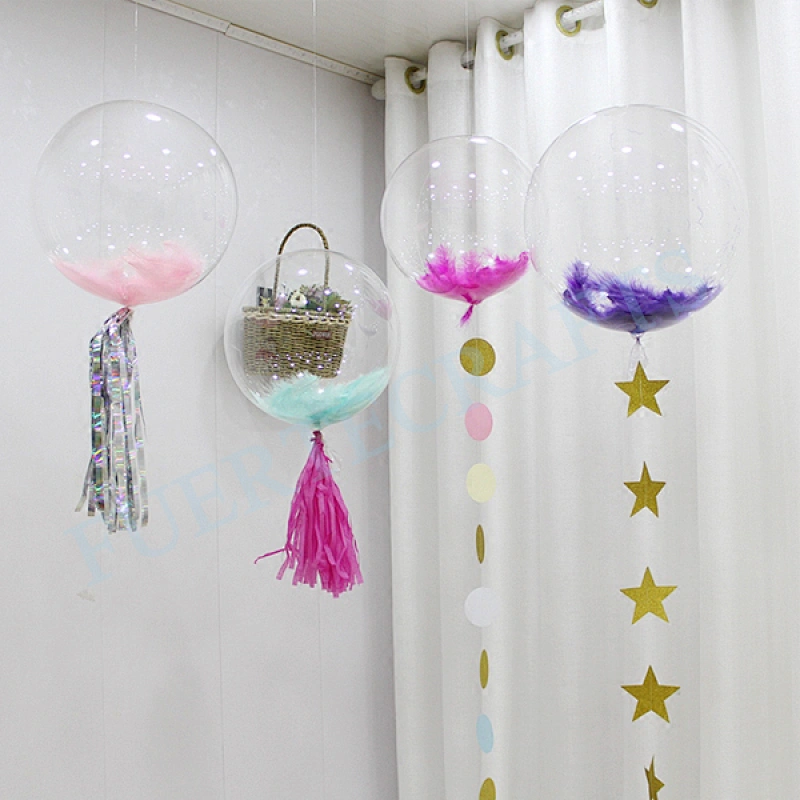 36inch Transparent Bobo Balloons plain