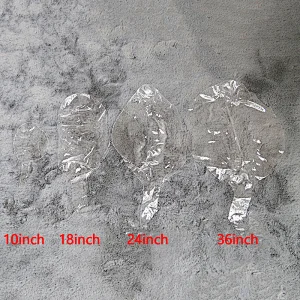 10inch Transparent Helium Round Stretched Bobo Ballons